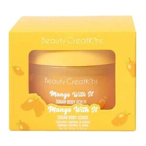 Beauty Creations Body Scrub Mango With It – Tropical mango fragrance NWT
